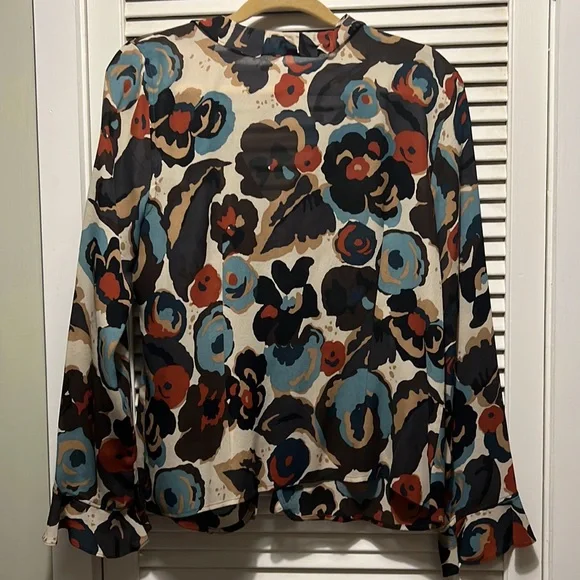 Vintage silk blouse - Picture 8 of 8